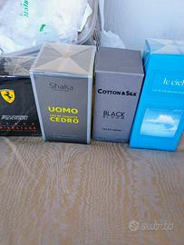 4 profumi uomo, nuovi