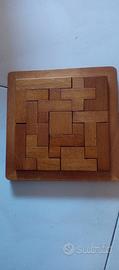 Gioco in legno rompicapo