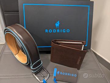 RODRIGO set cintura e portafoglio in pelle Abbigliamento e Accessori In vendita a Caserta