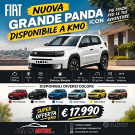 Fiat Grande Panda 1.2 Hybrid 110 CV S&S Icon KM0