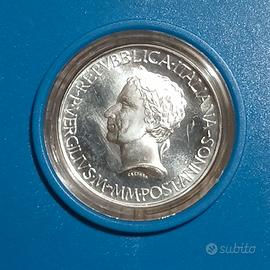 #2206 – Una moneta 500 Lire Italia PUBLIO VIRGILIO