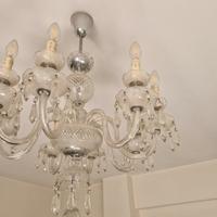lampadario in cristallo