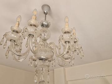 lampadario in cristallo