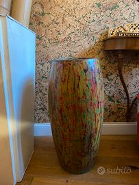 Grande vaso  di tek indonesiano