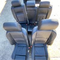 Tappezzeria in pelle nera per BMW X5 E70
