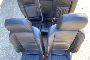 Tappezzeria in pelle nera per BMW X5 E70