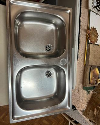 Lavello a 2 vasche , 86 x 50