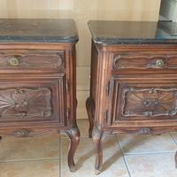 Camera letto completa vintage legno