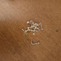 piercing nostril brillantino