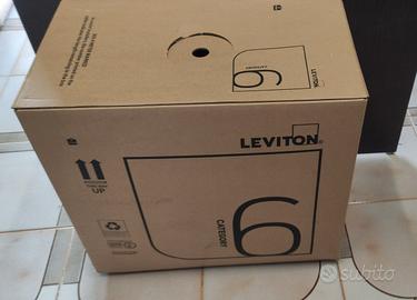 Cavo LAN UTP CAT.6 Verde Leviton