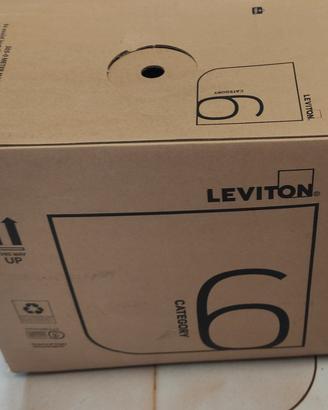 Cavo LAN UTP CAT.6 Verde Leviton