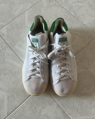 Adidas Stan Smith Primeknit bianche/verdi 40 e 2/3