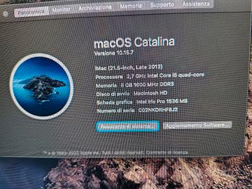 Imac 21 pollici