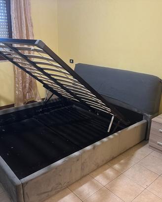 Camera da letto matrimoniale rovere bianco