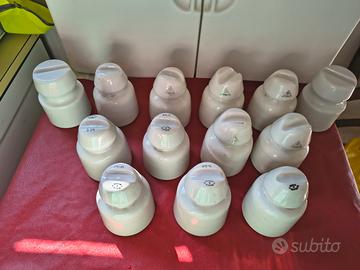 Isolatori elettrici vintage.