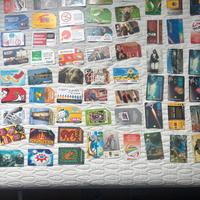 Lotto da 91 schede telefoniche