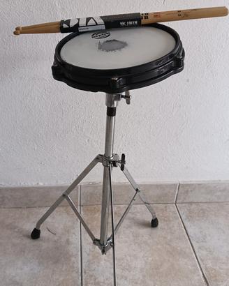 Pad percussioni+asta+2 bacchette 