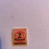 francobollo tedesco 1923