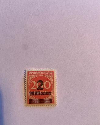 francobollo tedesco 1923