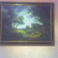 Quadro olio su tela di grosse dimensioni