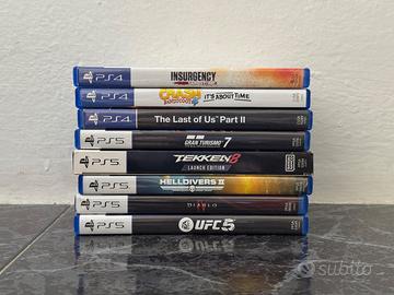 Giochi per Sony PS5 e PS4