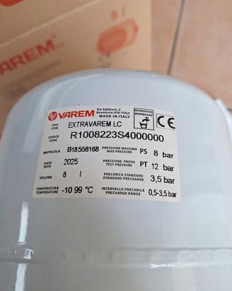 vaso d'espansione 8 litri 