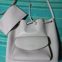 borsa a sacco Miriade grigio chiaro