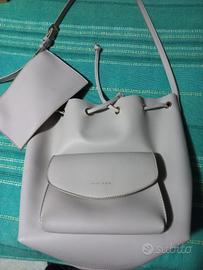 borsa a sacco Miriade grigio chiaro