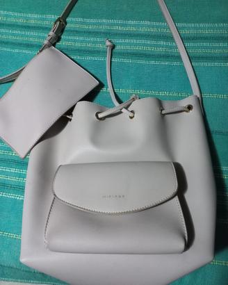borsa a sacco Miriade grigio chiaro