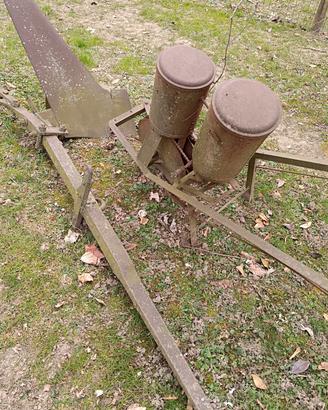 aratro e spargi fagioli 