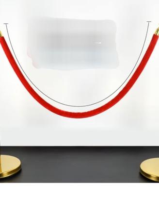 N. 8  NUOVI CORDONI DISTANZIATORI  VELLUTO ROSSO 