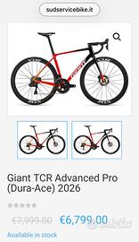 Bici Giant tcr
