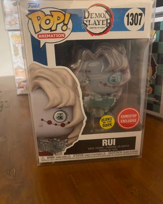 Funko pop 1307  demon slayer Rui game stop