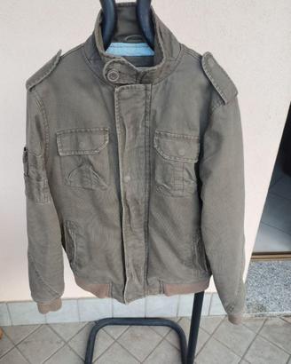 Giacca  bomber verde militare Jack & Jones Tg M