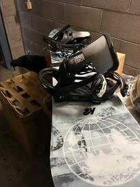 Tavola piu attacchi snowboard