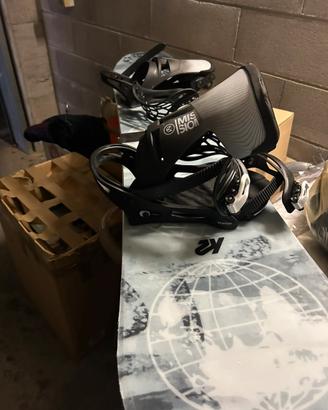 Tavola piu attacchi snowboard
