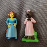 2 personaggi Shrek anno 2007 Kinder vintage 