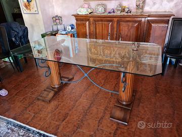 Tavolo in noce nazionale 190x90