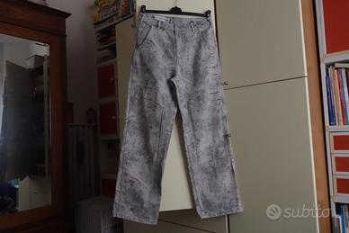 Jeans grigio, gamba larga, Eur 40 Usa 31 - Zara