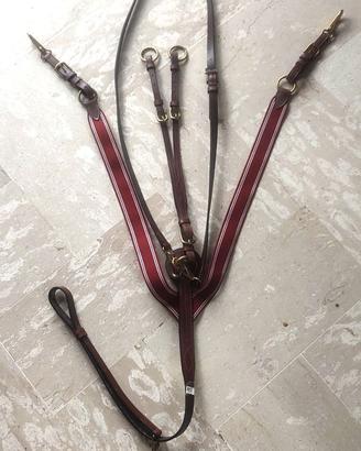 PETTORALE INGLESE ELASTICO  CON MARTINGALA REGOLAB