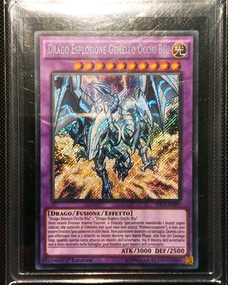 Drago Esplosione Gemello Occhi Blu Yu-Gi-Oh 