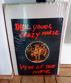 Neil Young poster Weld Harvest Moon Broken Arrow