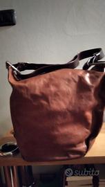 borsa tracolla vera pelle