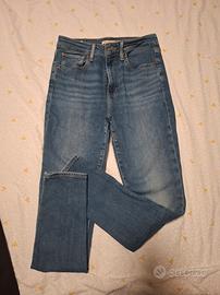 jeans levis high rise skinny tg.28x30