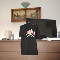 maglietta nera Jordan con stampe