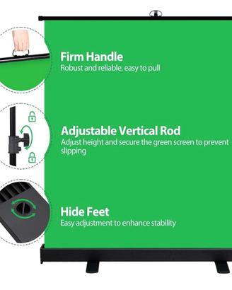 Green screen professionale portatile 82” chroma