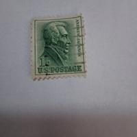 francobollo raro da 1 c. A.Jackson 1963 stati unit