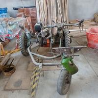 motocoltivatore / barra falciante autocostruita