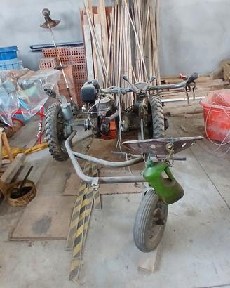 motocoltivatore / barra falciante autocostruita