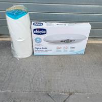 Mangiapannolini, bilancia e vaschette